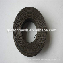 De bonne qualité Petite bobine noire Recouvert de fil en acier recouvert Tie Wire Anping factory